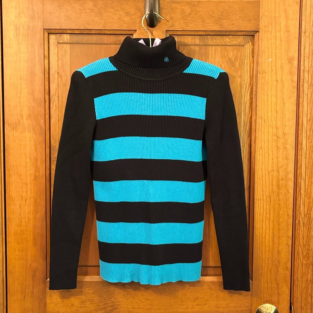 Lauren Ralph Lauren Vintage Y2K ribbed Turtleneck